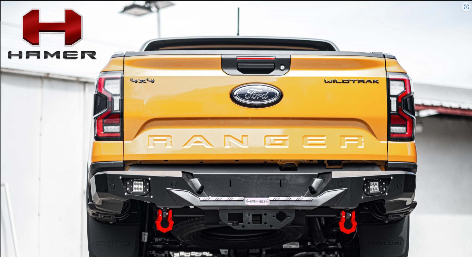 กันชนหลังรุ่น NOVA SERIES ของรถ FORD RANGER XLT / WILDTRAK NEXT GEN 2022+ FOR FORD RANGER XLT / WILDTRAK NEXT GEN 2022+