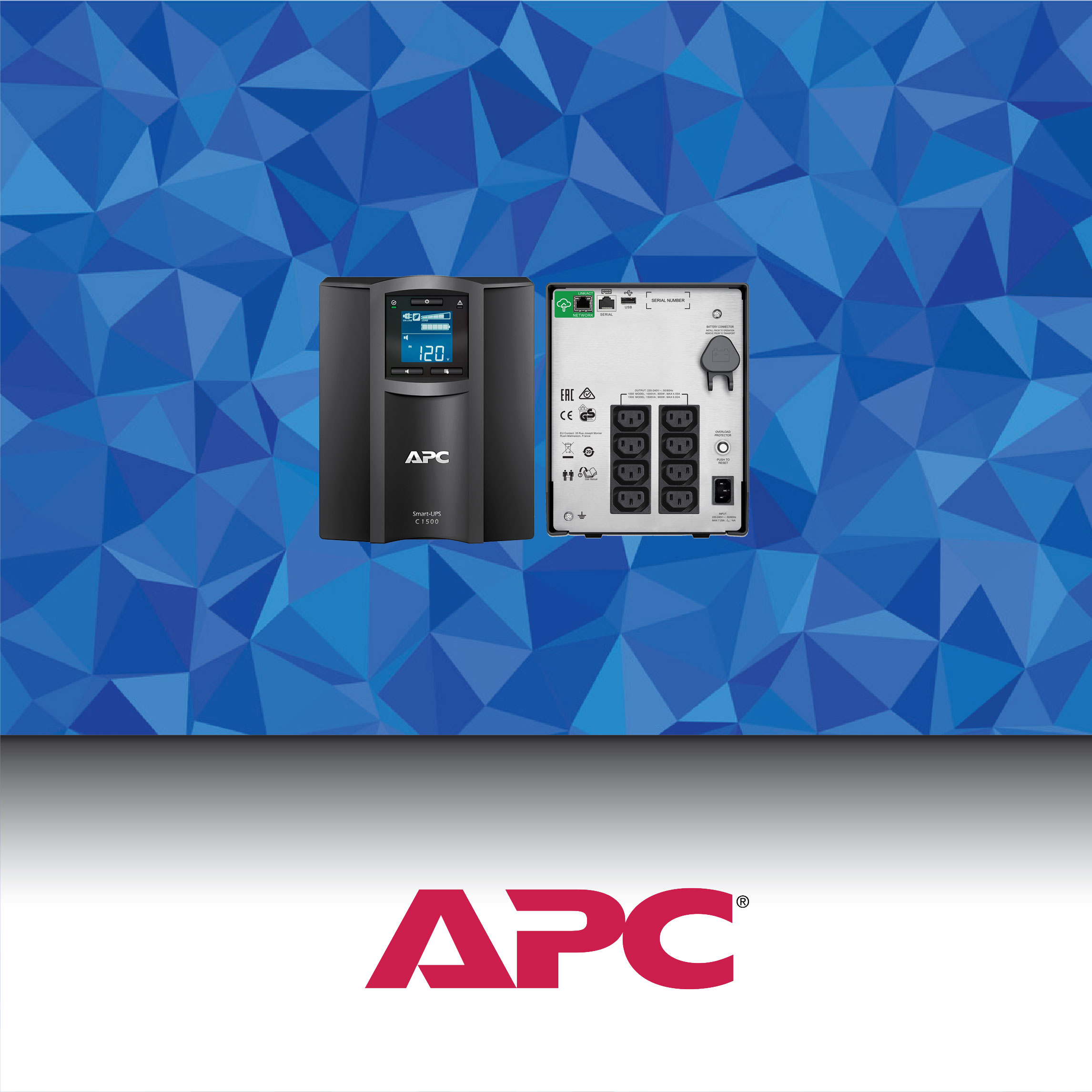 APC SmartUPS C 1500VA with SmartConnect [P/N SMC1500IC] ขาย UPS | จำหน่าย UPS | ร้านขาย UPS