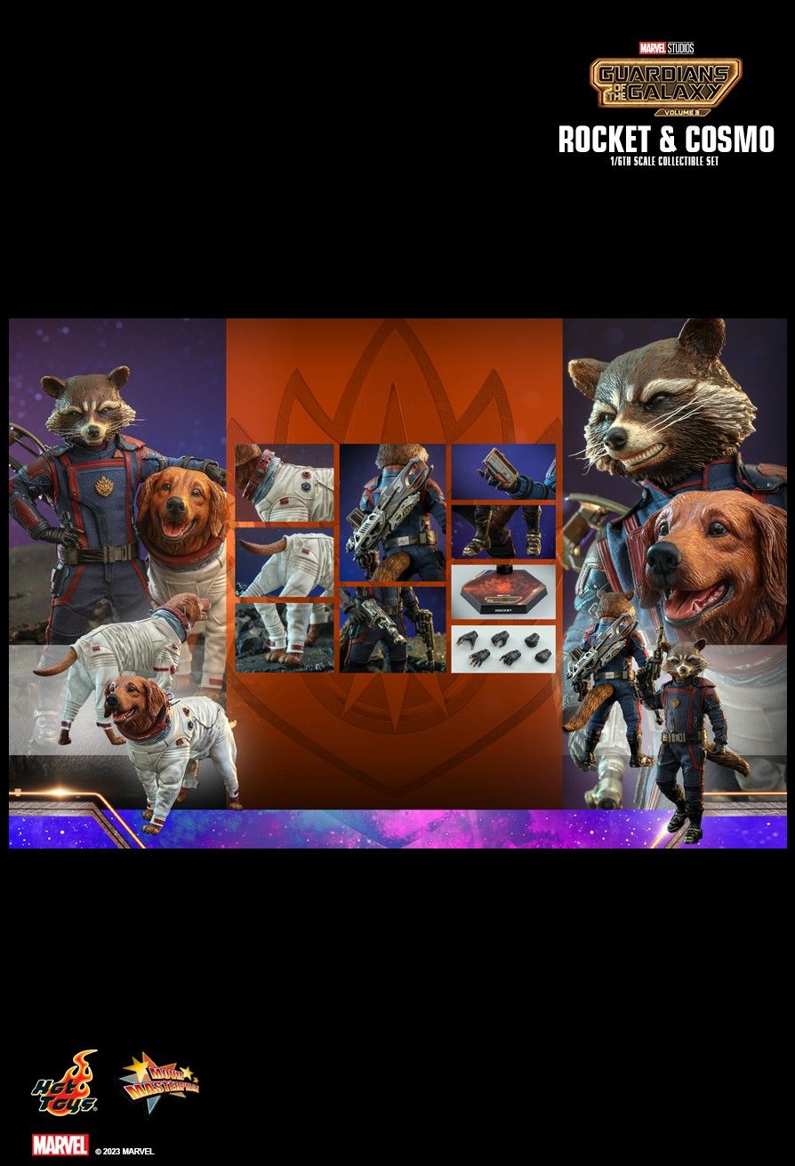MMS708 1/6 Guardians of the Galaxy Vol. 3 - Rocket and Cosmo