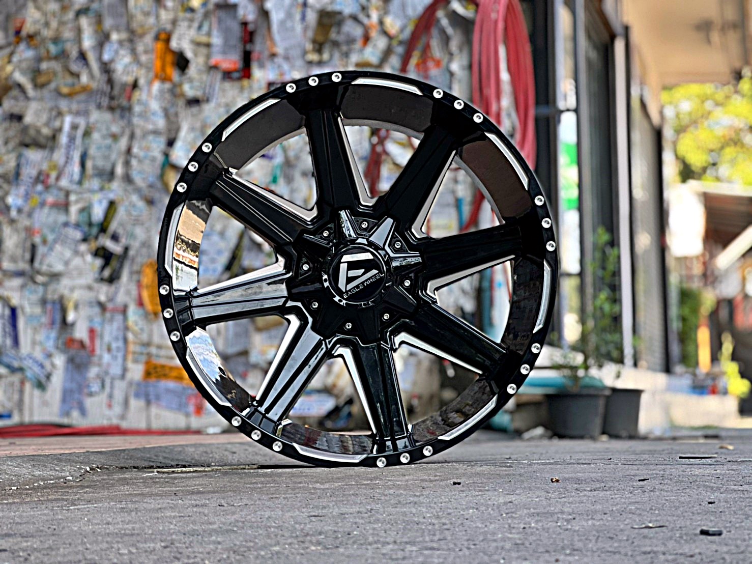 EAGLE BL001 ขอบ22 ทรงเมกาที่ STEP9