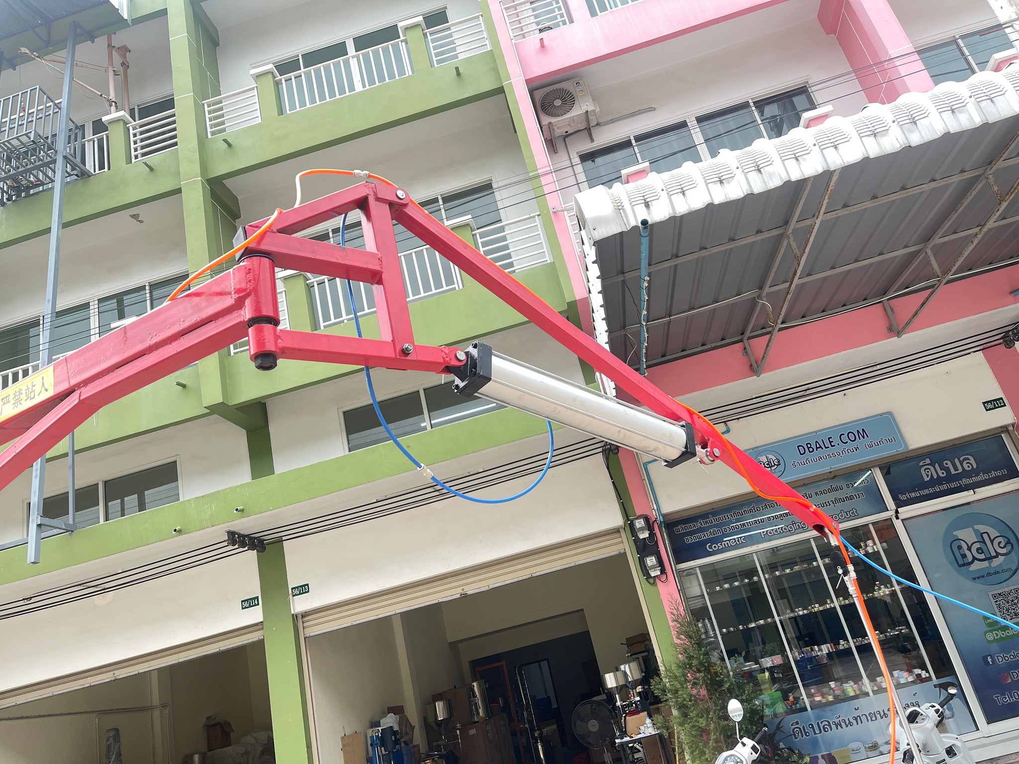 16906 เครื่องจับขับเคลื่อนด้วยลม ช่วยจับถุงปูน ถุงกระสอบ ถุงทราย ช่วยย้ายเข้าออกสะดวก ST-100