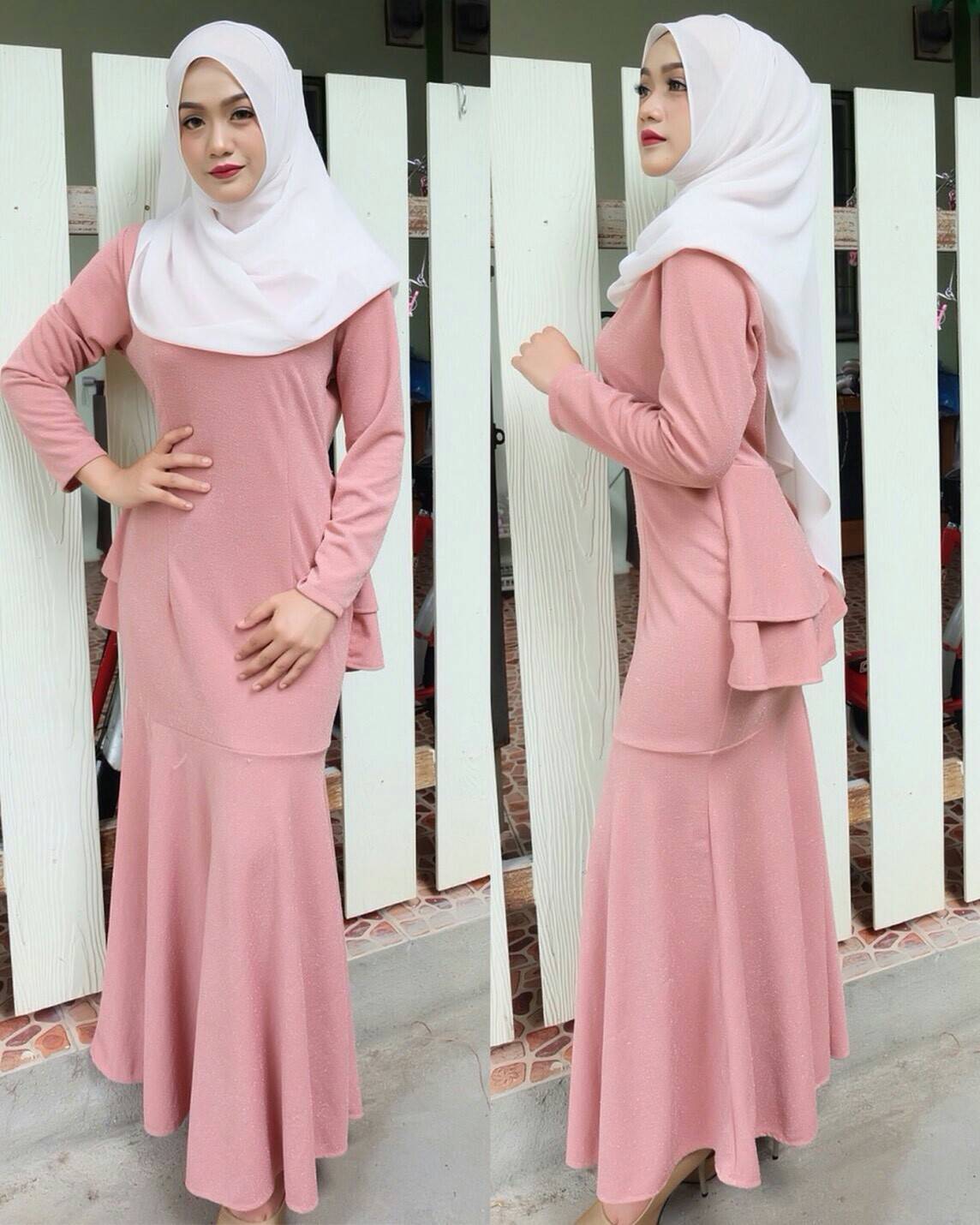 เดรสยาวทรงหางปลา