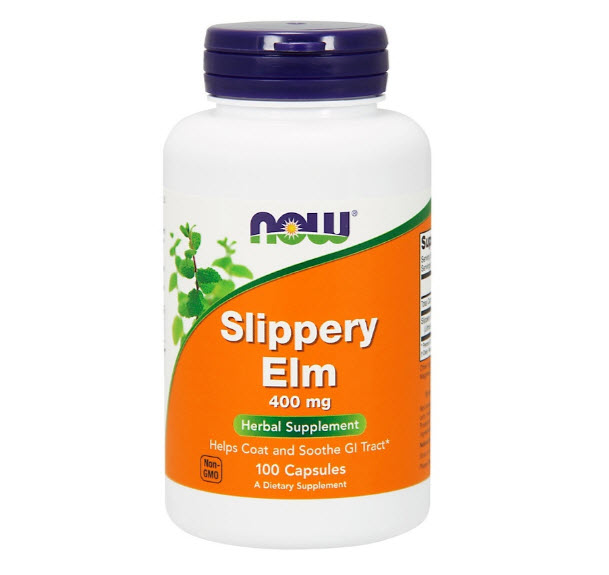 Now Foods, Slippery Elm, 400 mg, 100 Capsules