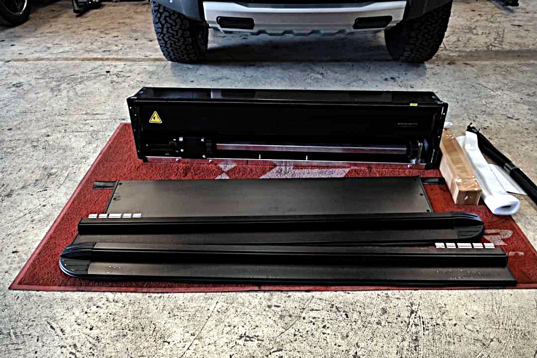 HAMER AUTO ROLLER LID ฝาปิดกระบะแบบอัตโนมัติ ใช้ริโมท และมือถือควบคุมการเปิดปิด