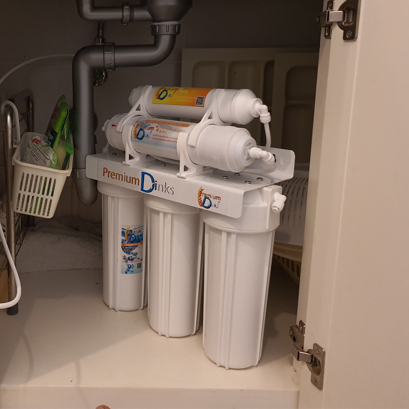 เครื่องกรองน้ำดื่ม 5ขั้นตอน รุ่น UF ราคาพร้อมติดตั้ง