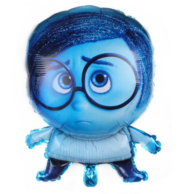 ลูกโป่งฟอยล์ SADNESS ในภาพยนต์ Inside Out ขนาด65*46CM