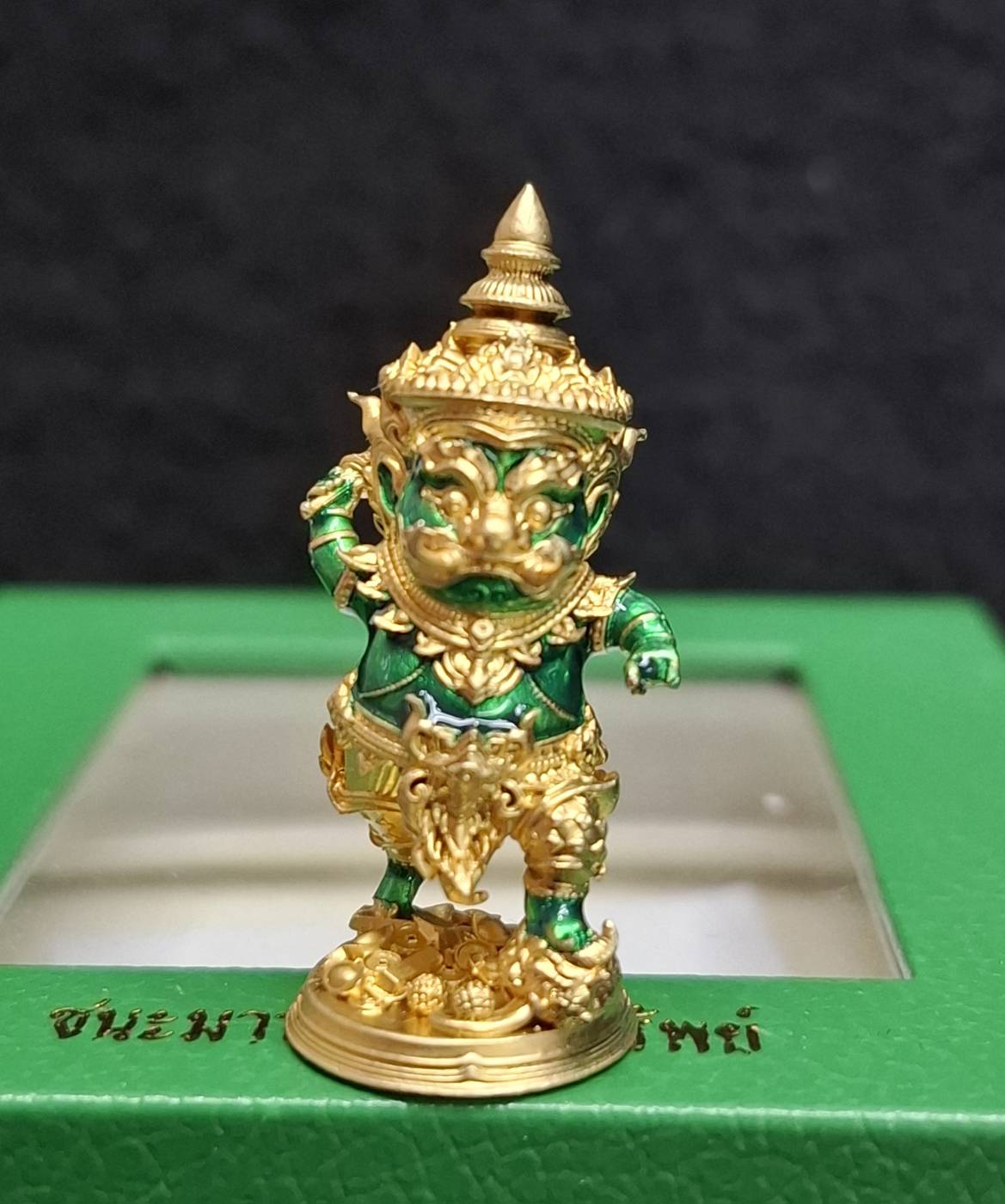 กุเวรน้อย ชนะมารบันดาลทรัพย์ วัดบางใหญ่ อำเภอบางคนที จังหวัดสมุทรสงคราม