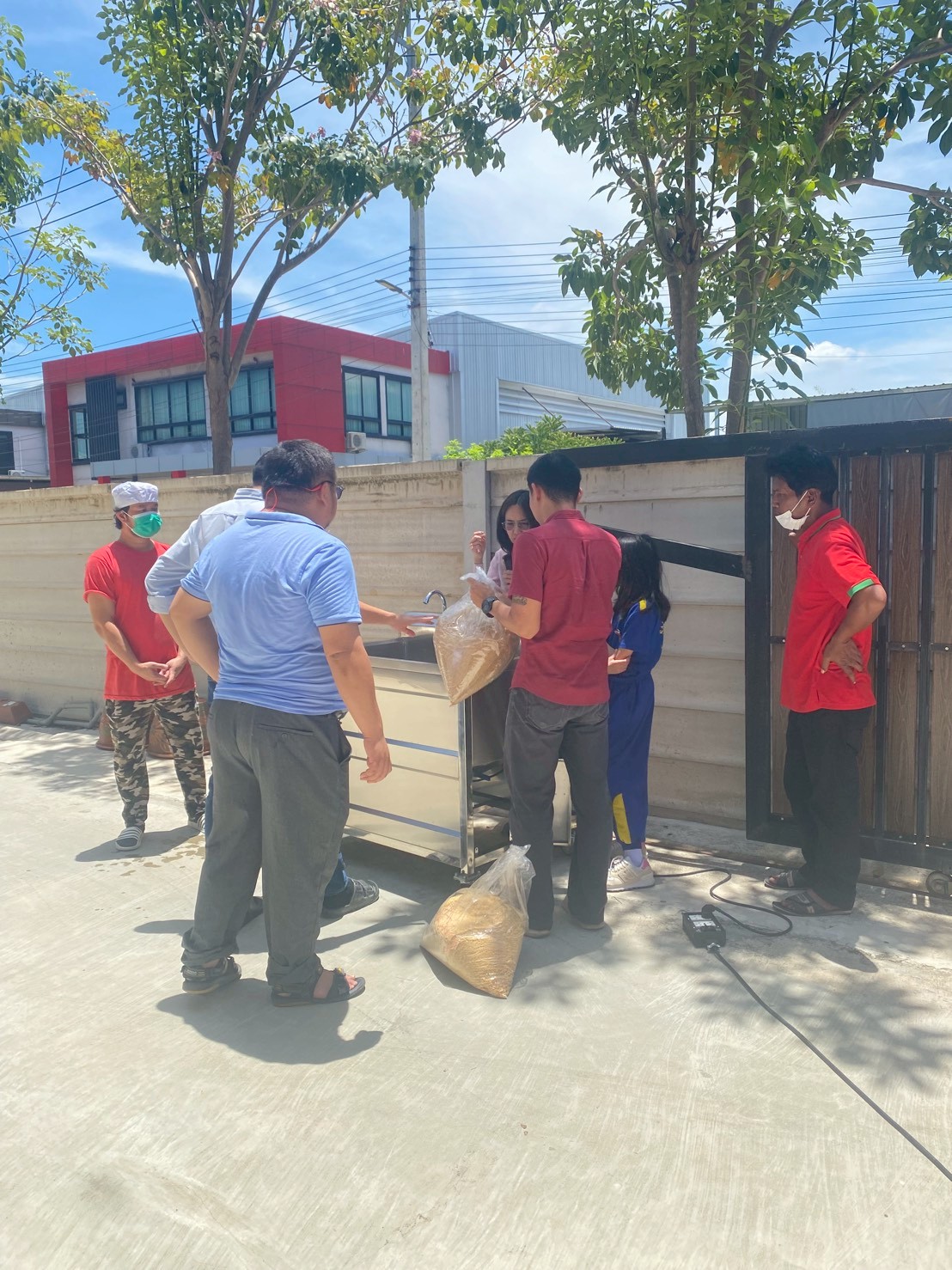 🌈 15463 เครื่องล้างผักผลไม้ ขนาดเล็ก ZH-DQX1000