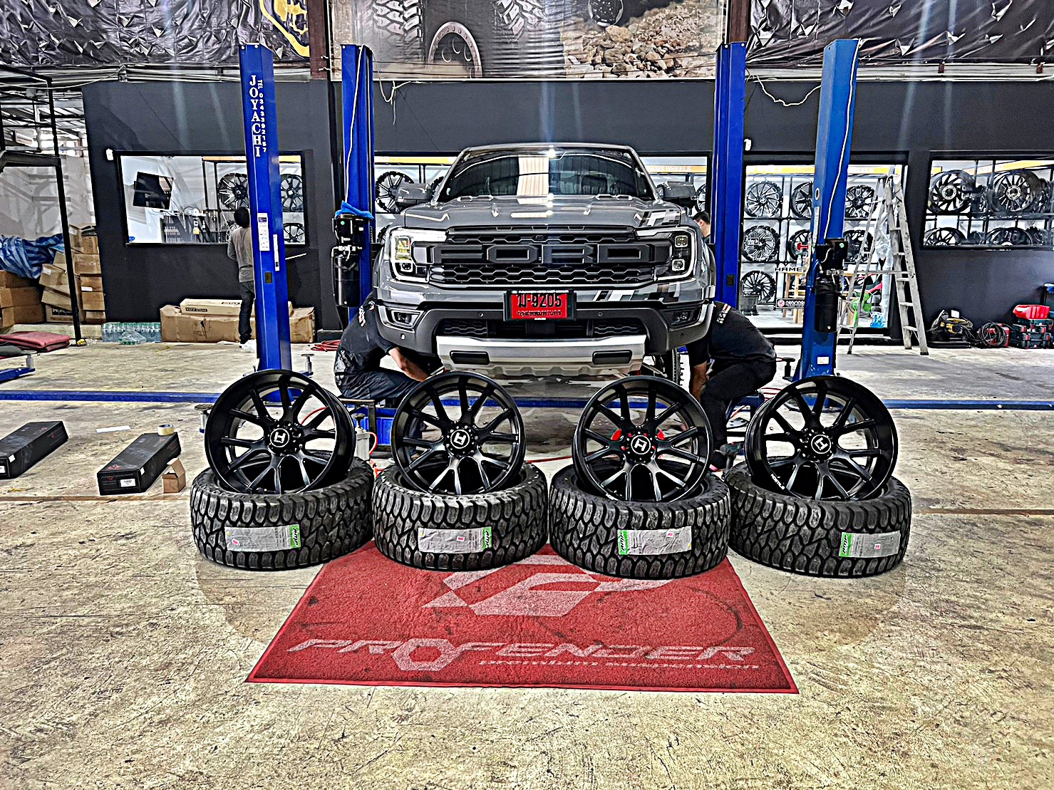 ส่งงาน RAPTOR V6 หล่อจบ ที่ Step9 ล้อแท้ HOSTILE H113