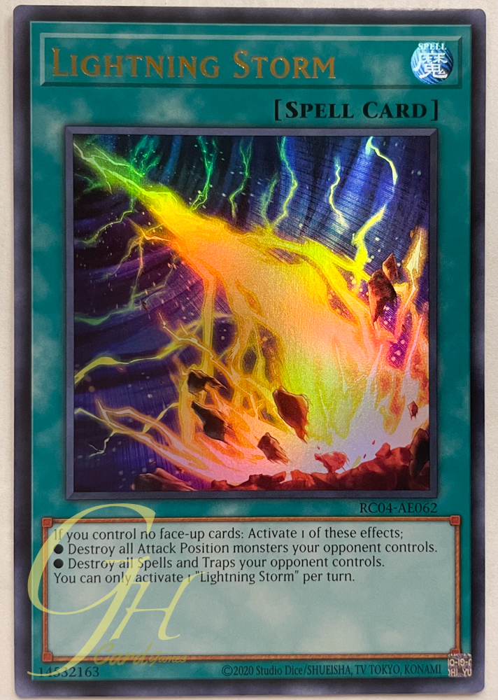 Yugioh [RC04-AE062] Lightning Storm (Ultra Rare)