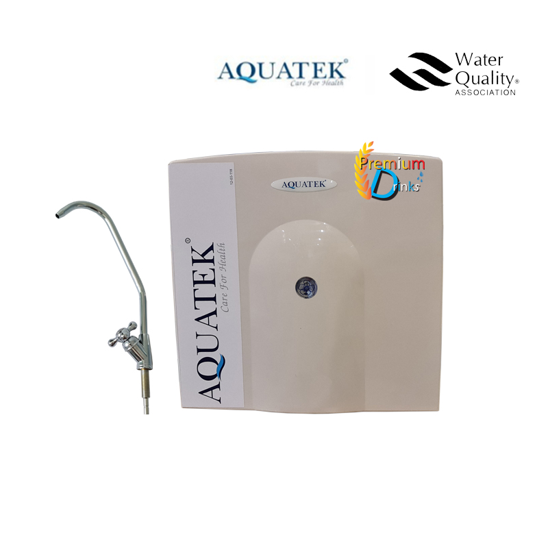 เครื่องกรองน้ำดื่มติดผนัง 4 ขั้นตอน รุ่น UF ยี่ห้อ AQUATEK