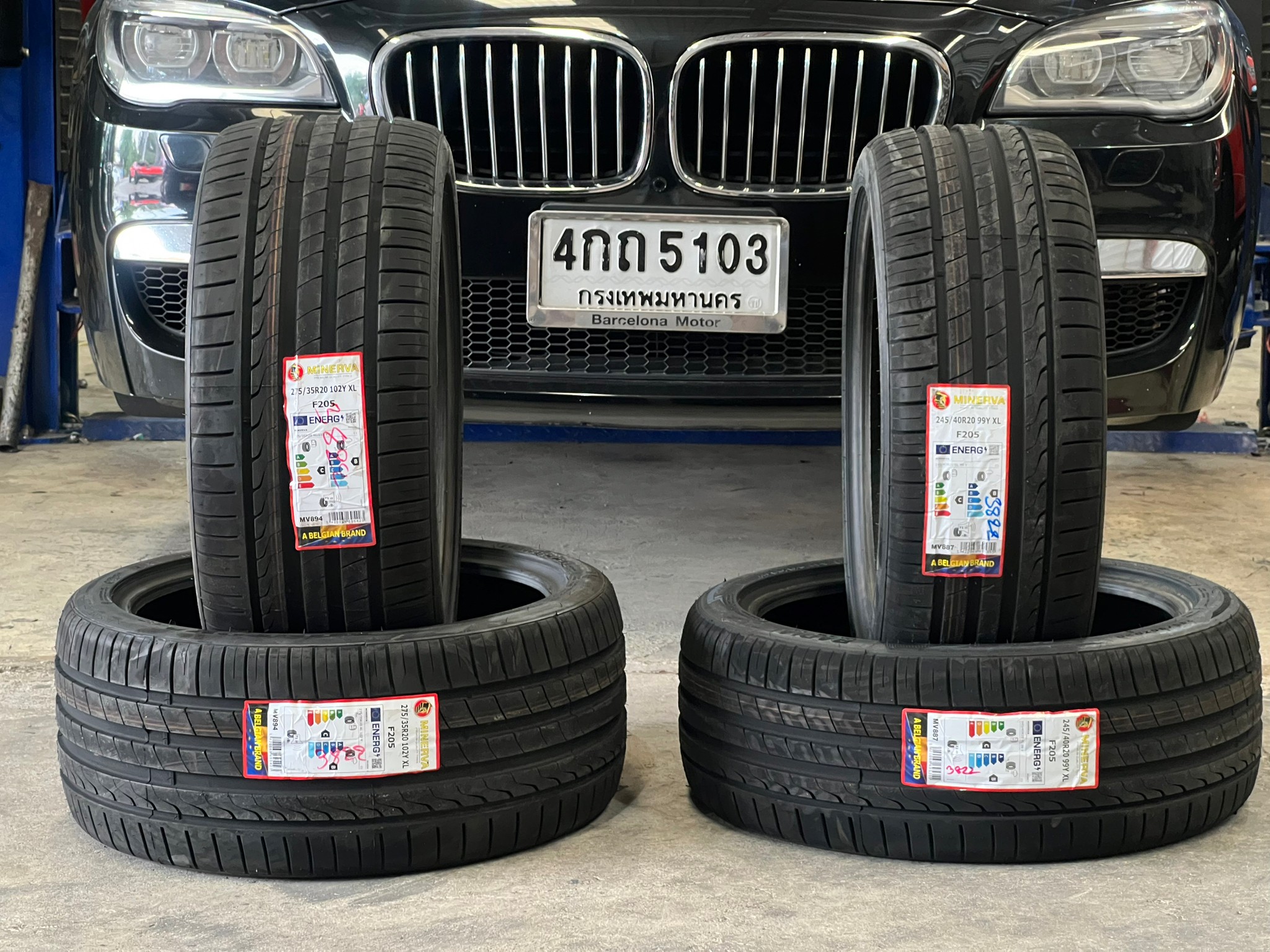 MINERVA 245/40-20 F205 MINERVA 275/35-20 F205 ยางราคาถูกที่ STEP9