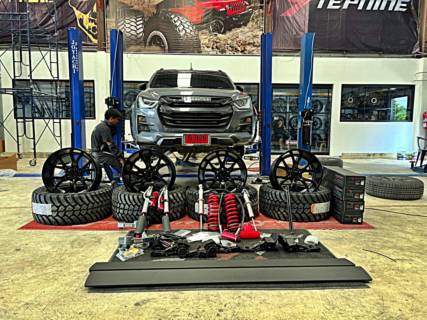 D_MAX_ทะเบียนนครปฐม ทำทรงเมกาที่ STEP9