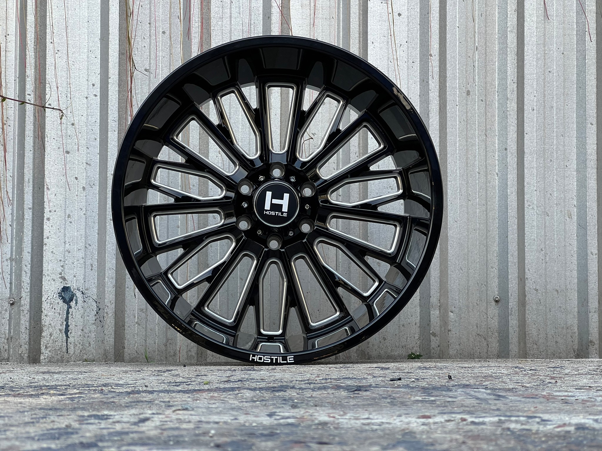HOSTILE H114 ขอบ22 ล้อแท้ HOSTILE ต้อง STEP9 เท่านั้น