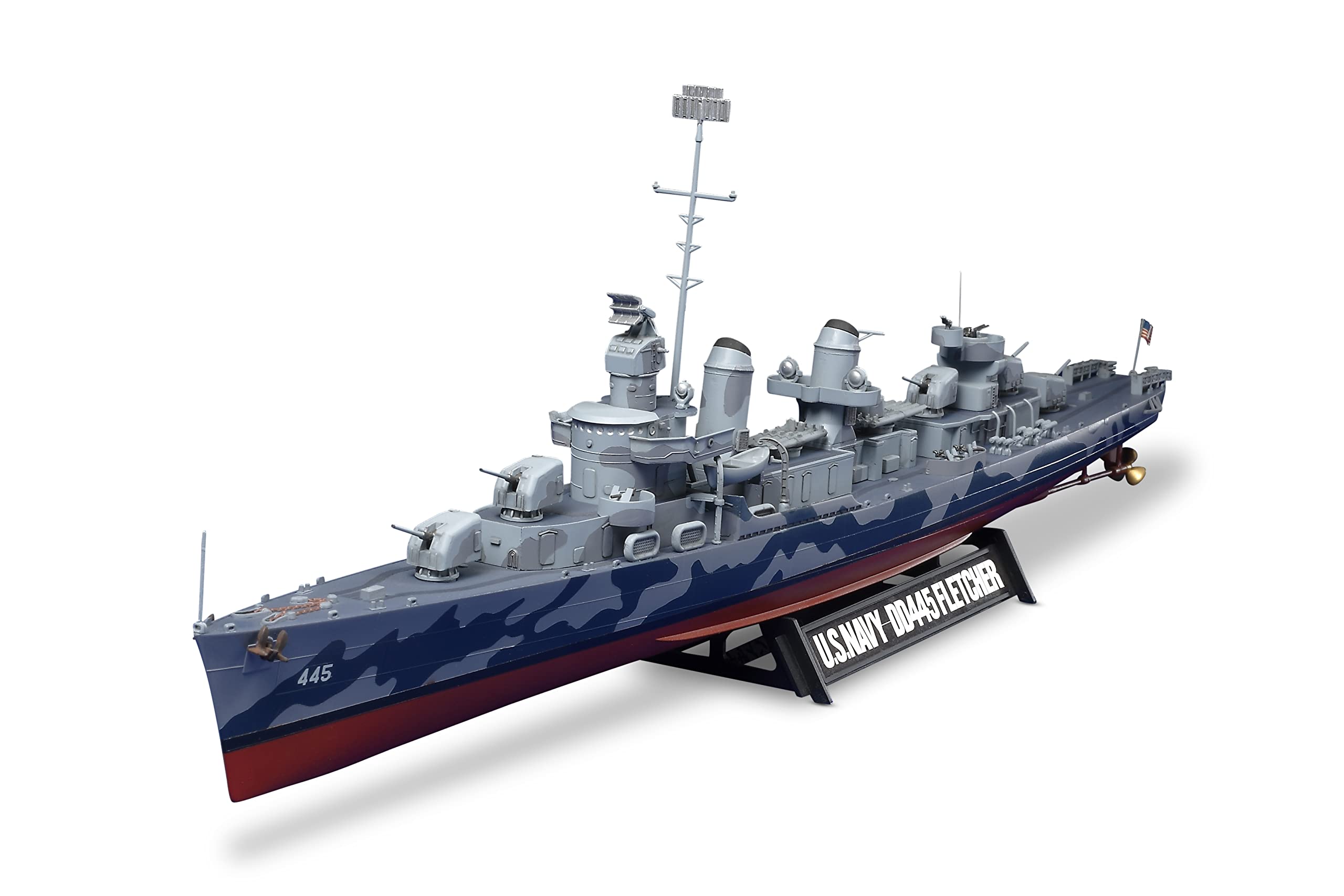 1/350 SCALE U.S. NAVY DD445 FLETCHER