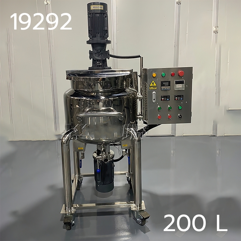 19292 เครื่องผสมของเหลวอเนกประสงค์ขนาดเล็ก สำหรับผลิตแชมพูและเคมีภัณฑ์ รุ่น CYJX mixing tank