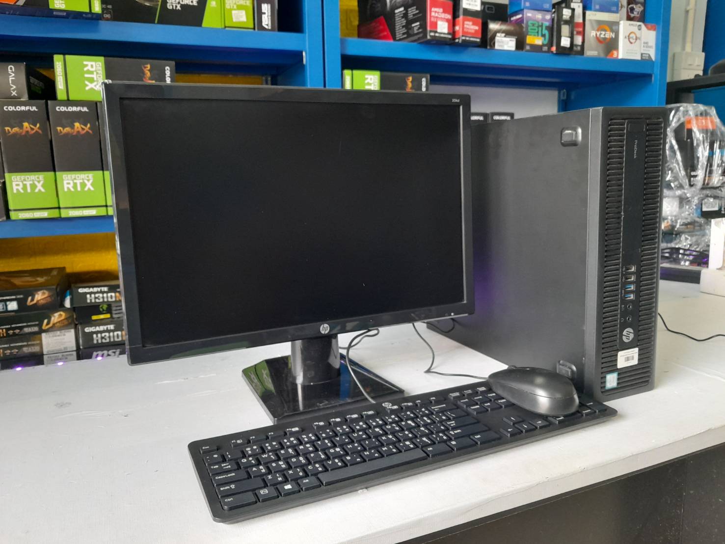 (*มือ 2 สภาพดี) HP I5 GEN6 ครบชุด รวมจอ