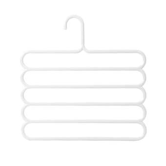 XIN 5 layers Racks Multifunctional Scarf Hanger Rack Skid For Trousers Hanger