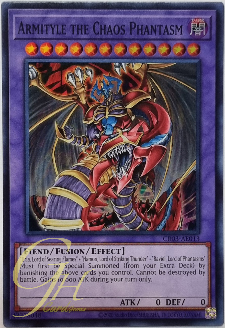 Yugioh [CR03-AE013] Armityle the Chaos Phantasm (Super Rare)