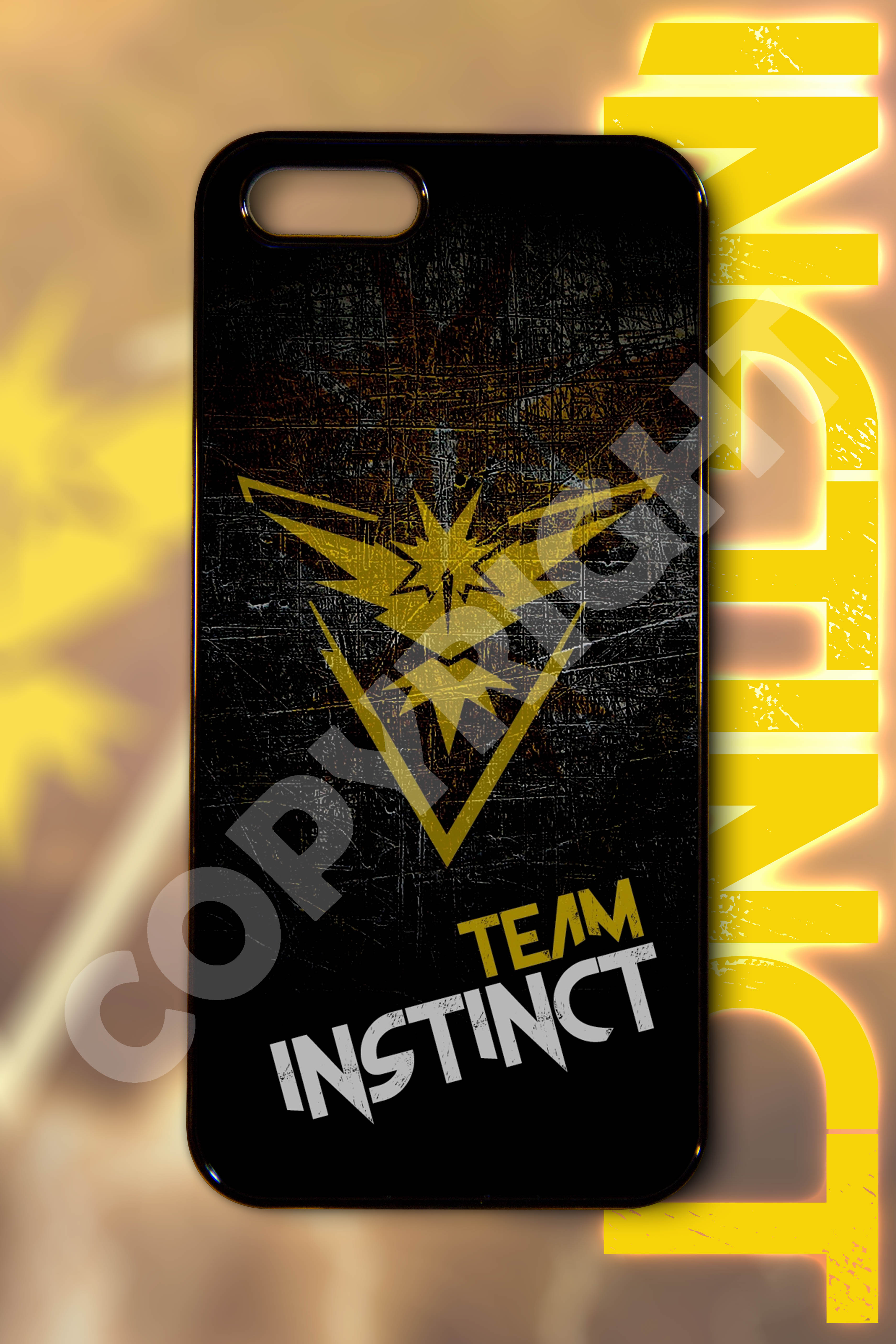 เคสลาย โปเกม่อน Team Instinct