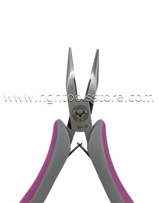 คีมปากแหลม เพาเวอร์ ขนาด 5-1/2" ยี่ห้อ TSUNODA ญี่ปุ่น