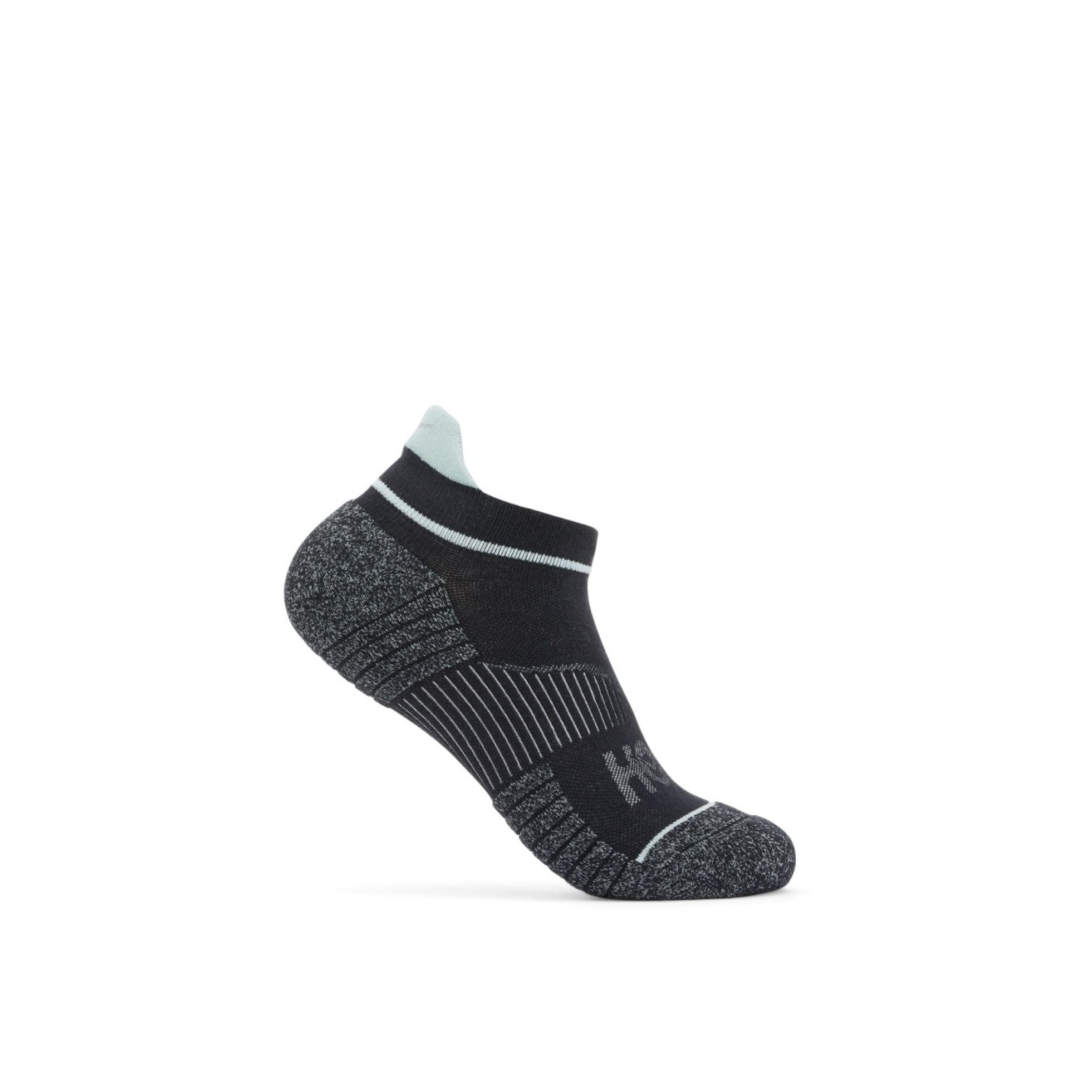 ถุงเท้าวิ่ง HOKA No-Show Running Socks ‘BLACK’ #แพค1คู่ (L)