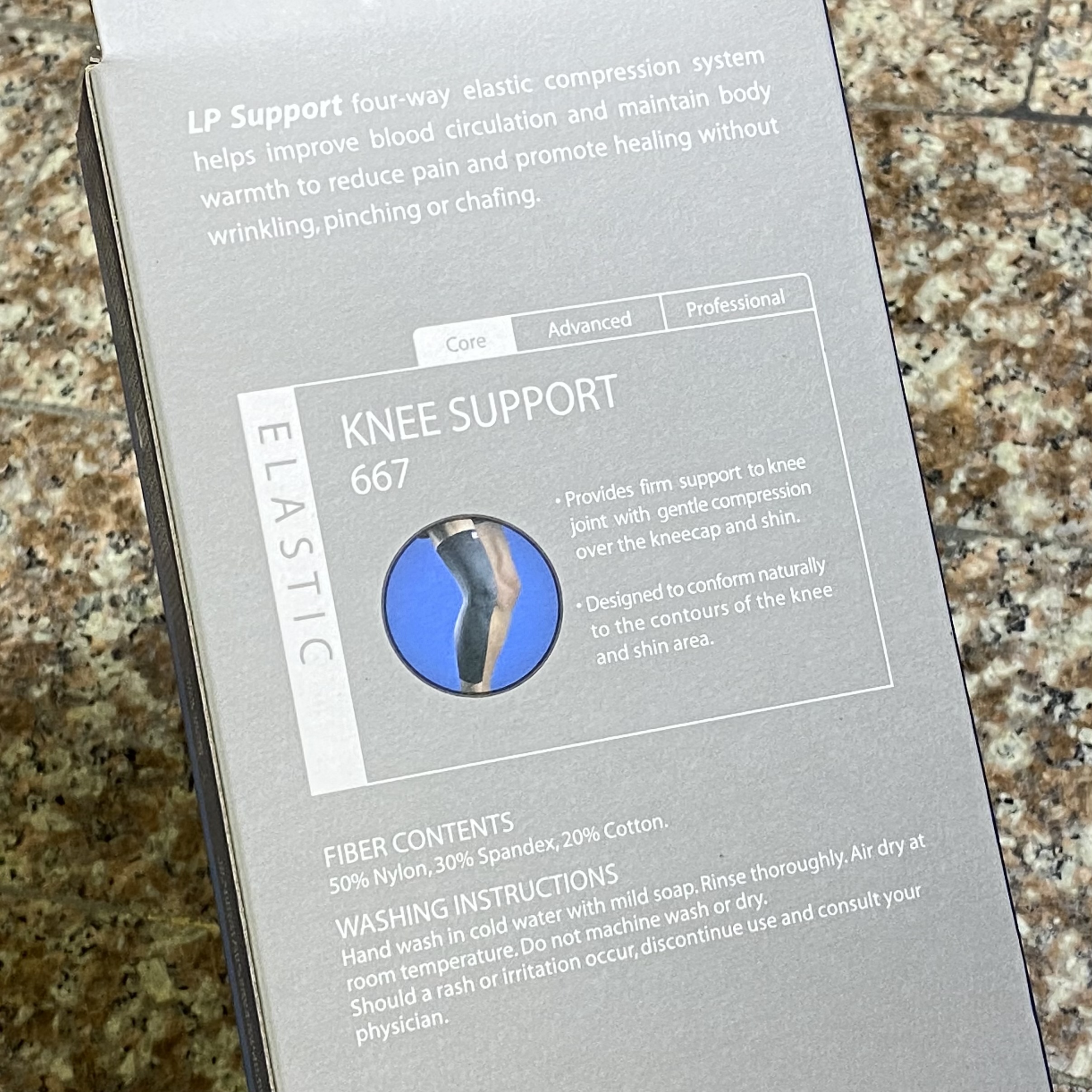 ซัพพอร์ตเข่า LP Knee Full Leg Supporter (S,M,L,XL)