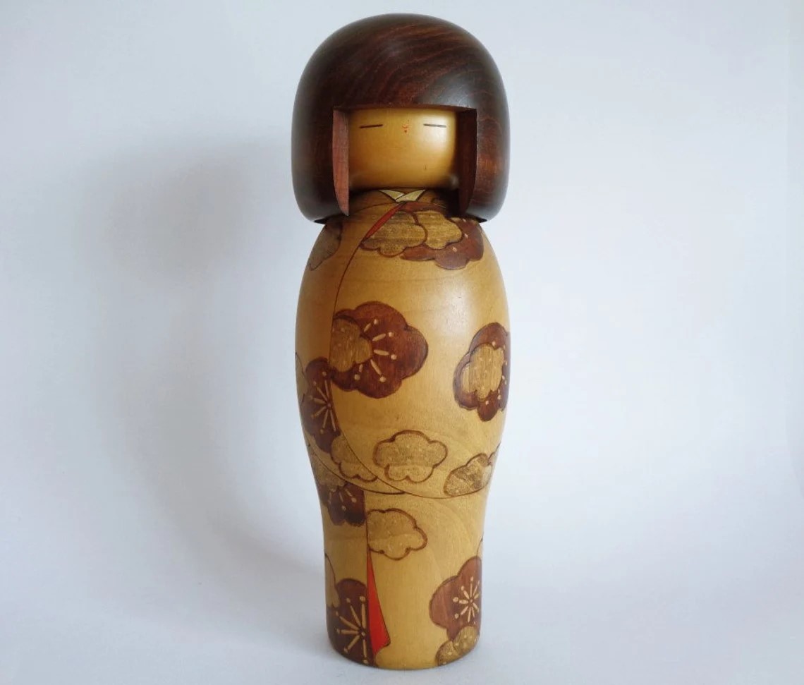 ตุ๊กตาไม้ ญี่ปุ่น /Kokeshi doll #5338