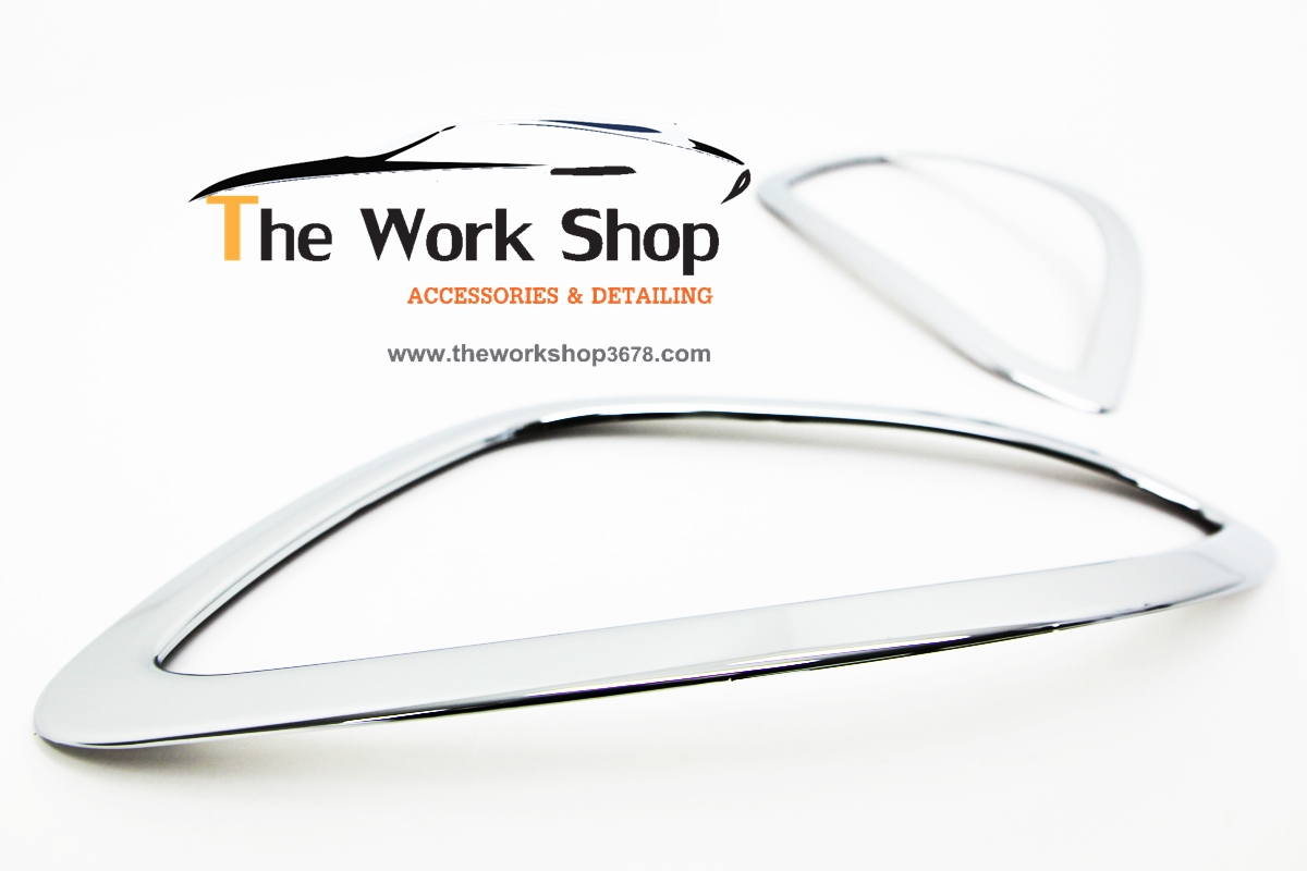 Fog Lamp Garnish / Chrome Fog Lamp Cover for Picanta ( ชุดโครเมี่ยมแต่งไฟตัดหมอก 4 ชิ้น )