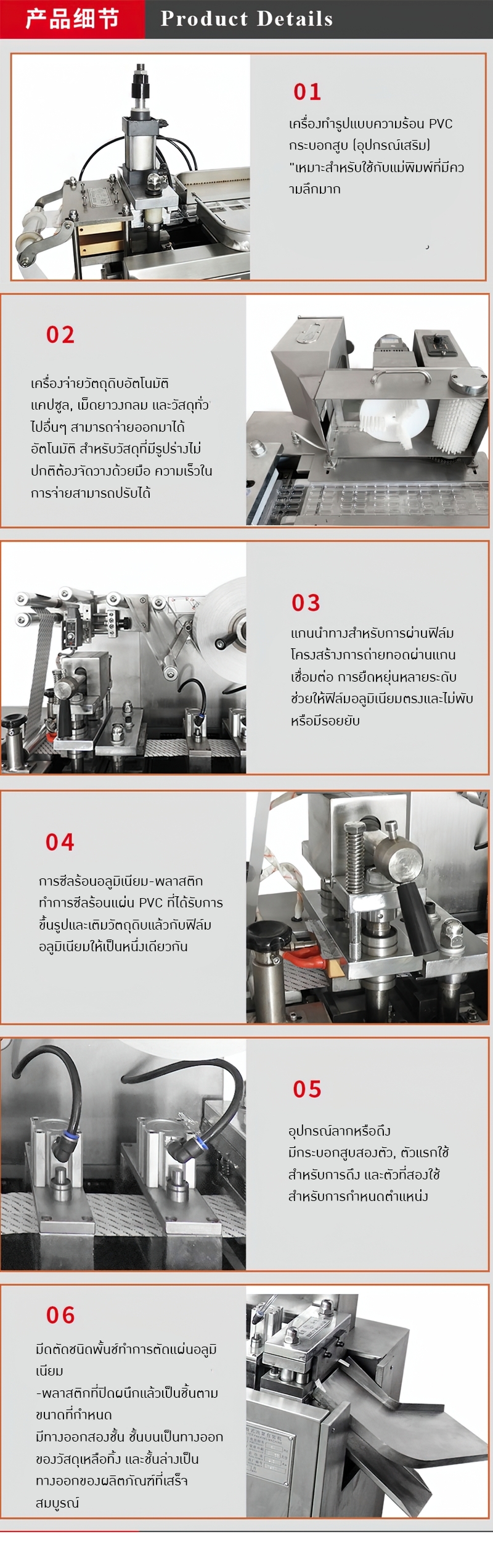 เครื่องซีลซองฟอยล์อลูมิเนียม สำหรับเม็ดยาและแคปซูล DPP