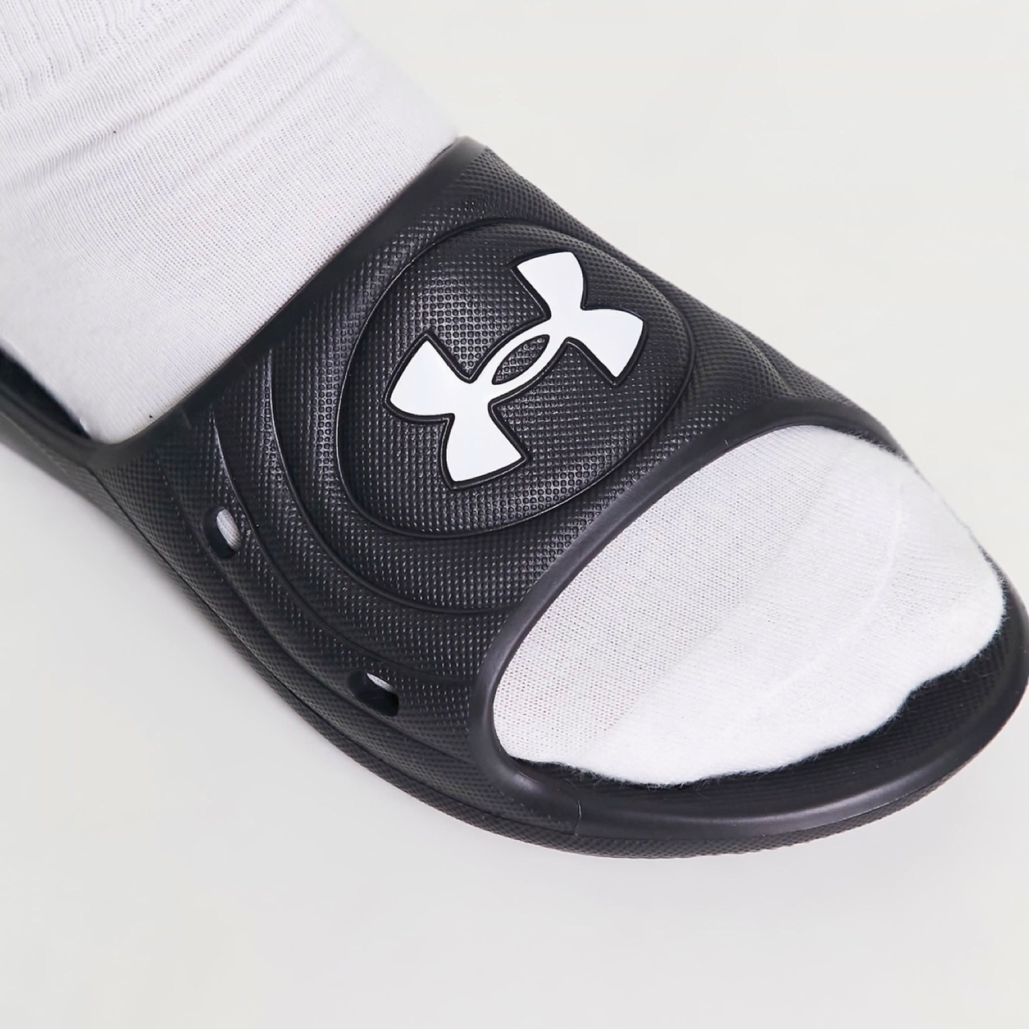 รองเท้า Under Armour Locker Slide ‘BLACK’ (M8/9/10/11US)