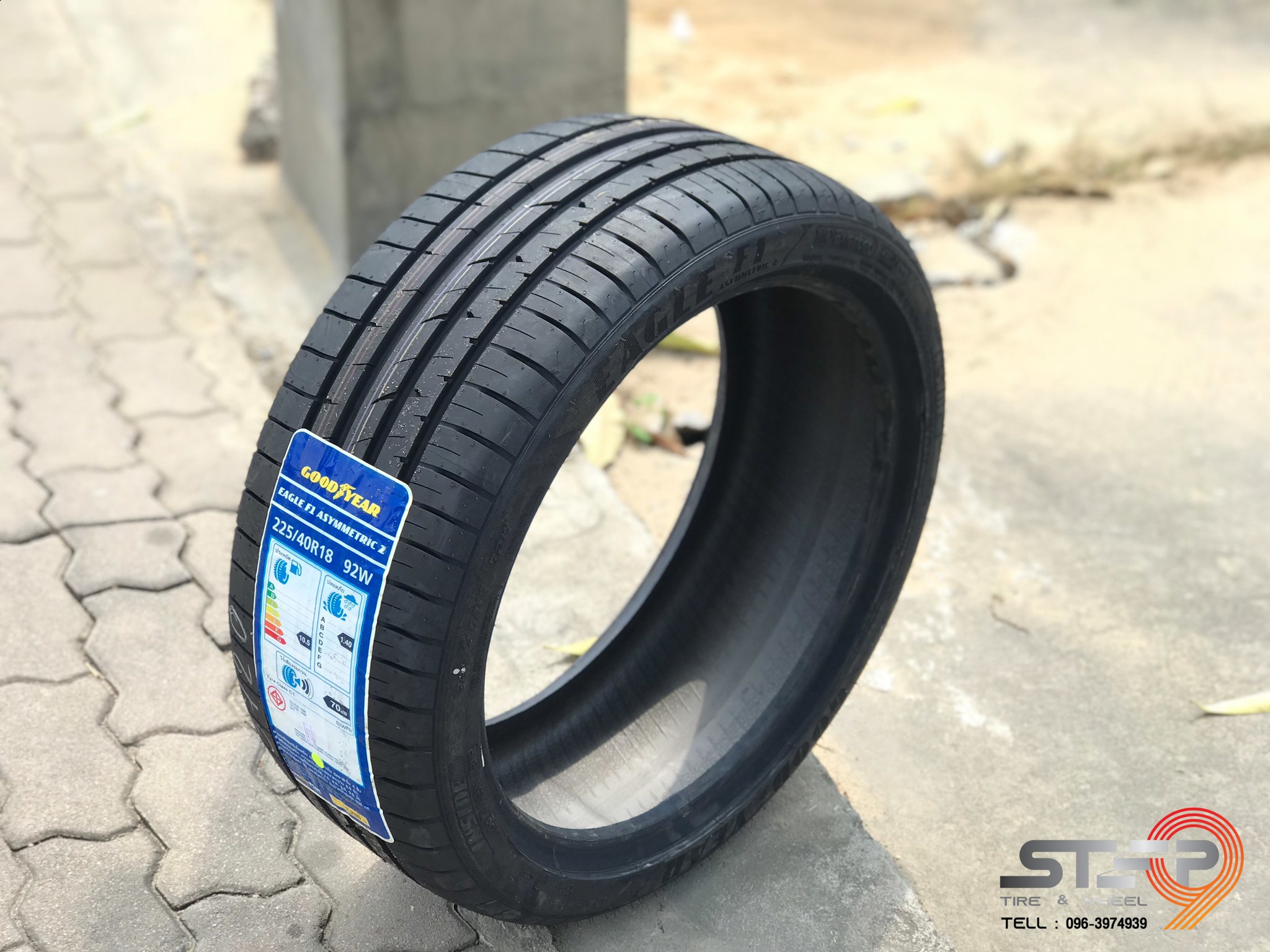 GOODYEAR F1 ASYMMETRIC-2 RUNFLAT 225/40-18 ราคาพิเศษ