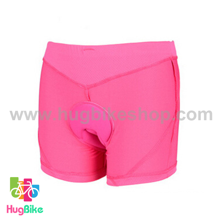 กางเกงจักรยาน Boxer AT cycle zone กางเกงสีชมพู เป้าเจลสีชมพู