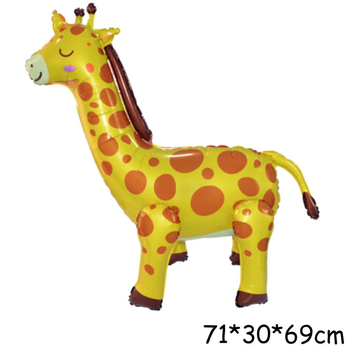 ลูกโป่งฟอยล์ยีราฟ 3D / Giraffe 3D Foil Balloon