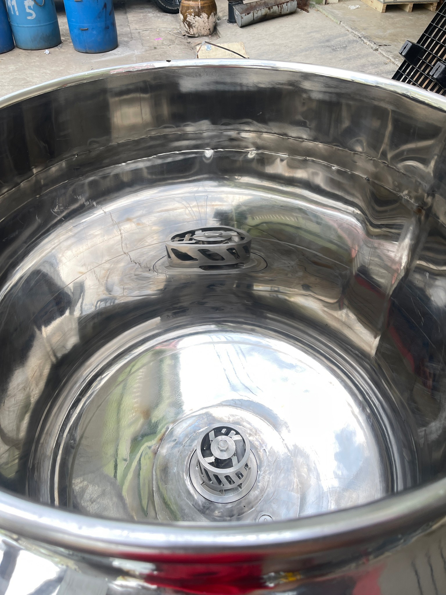 19292 เครื่องผสมของเหลวอเนกประสงค์ขนาดเล็ก สำหรับผลิตแชมพูและเคมีภัณฑ์ รุ่น CYJX mixing tank