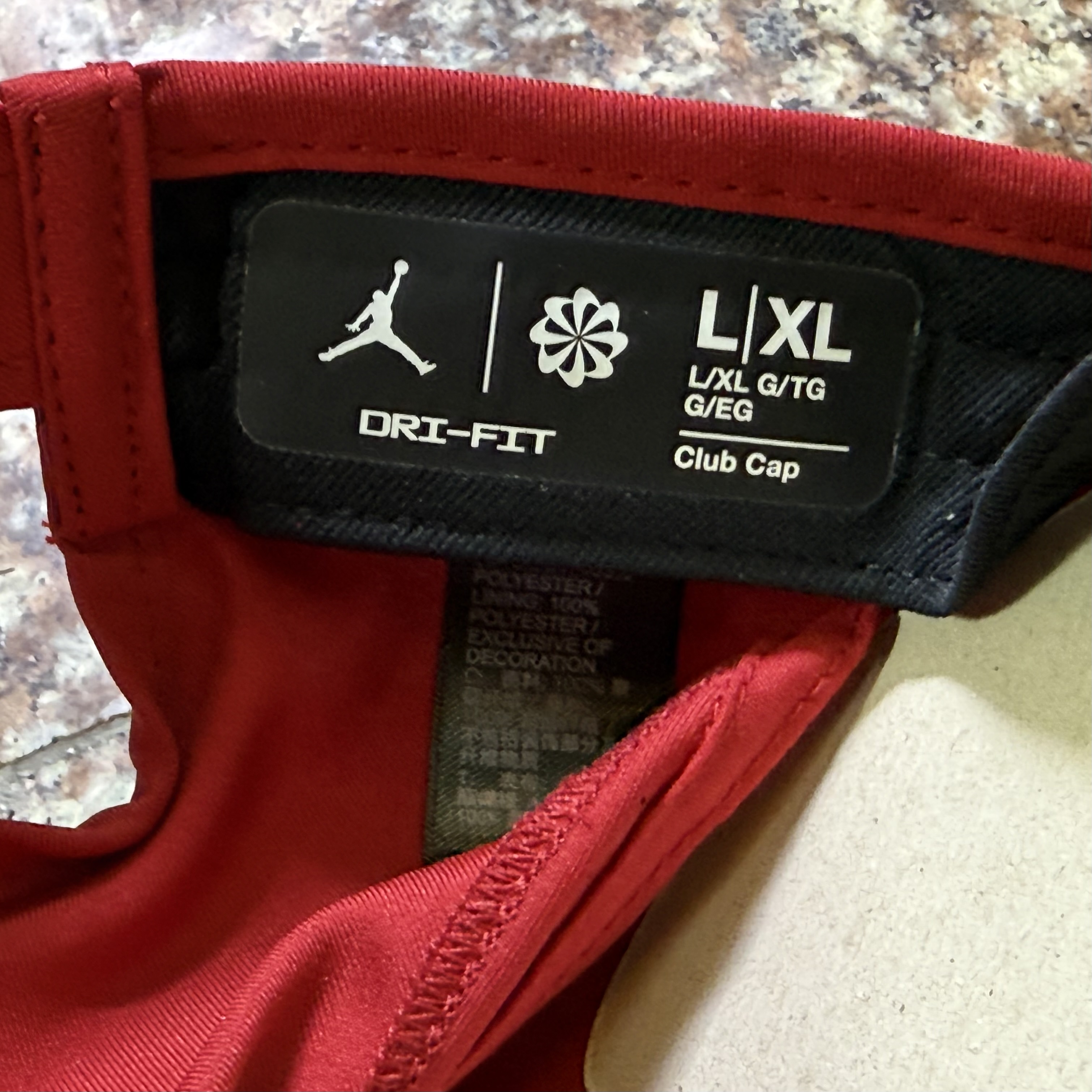 หมวกวิ่ง Nike Jordan Jumpman Club Cap ‘RED’ (S/M)