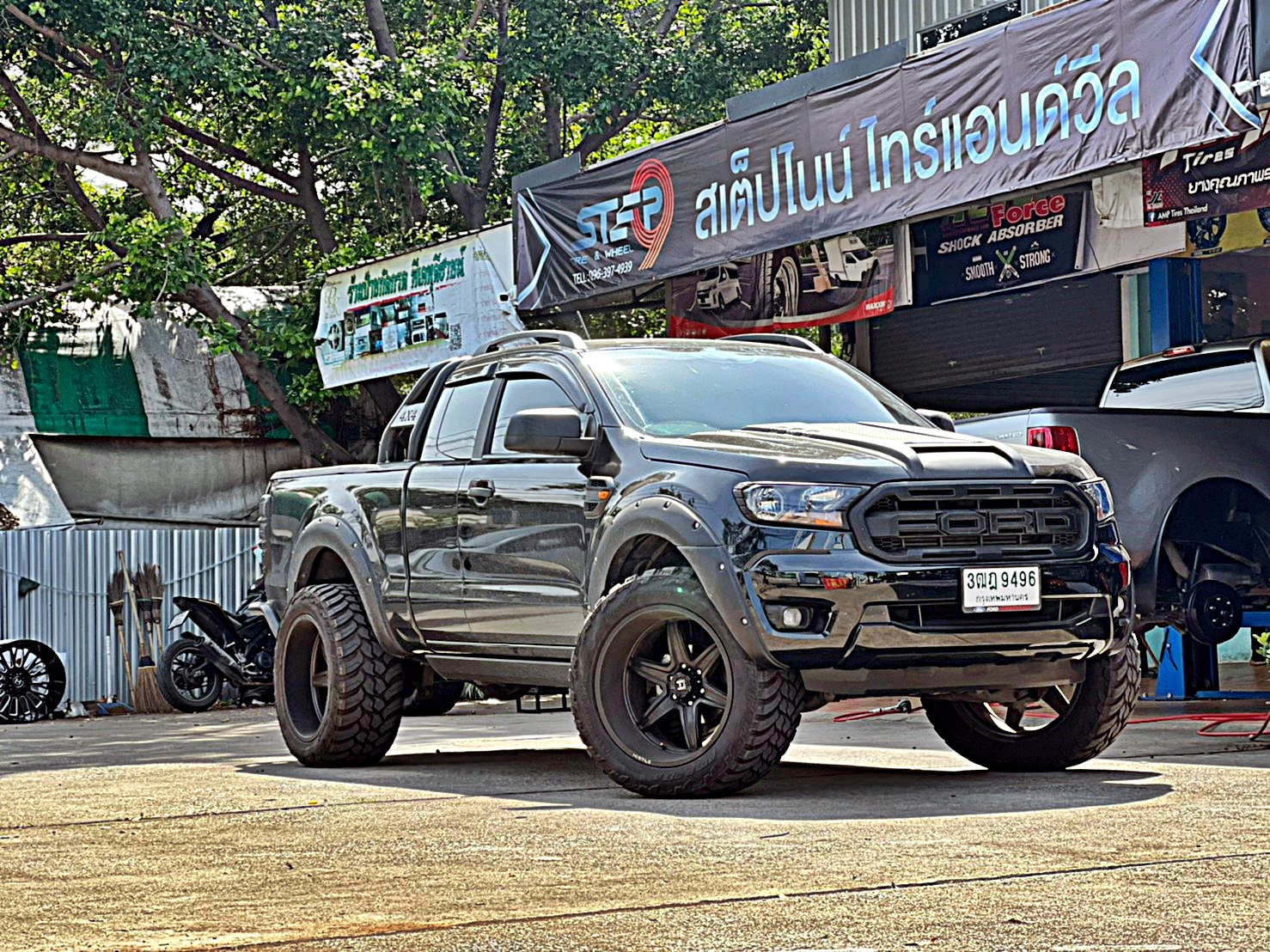 FORD RANGER ล้อ HOSTILE H117 ขอบ22 ที่ STEP9