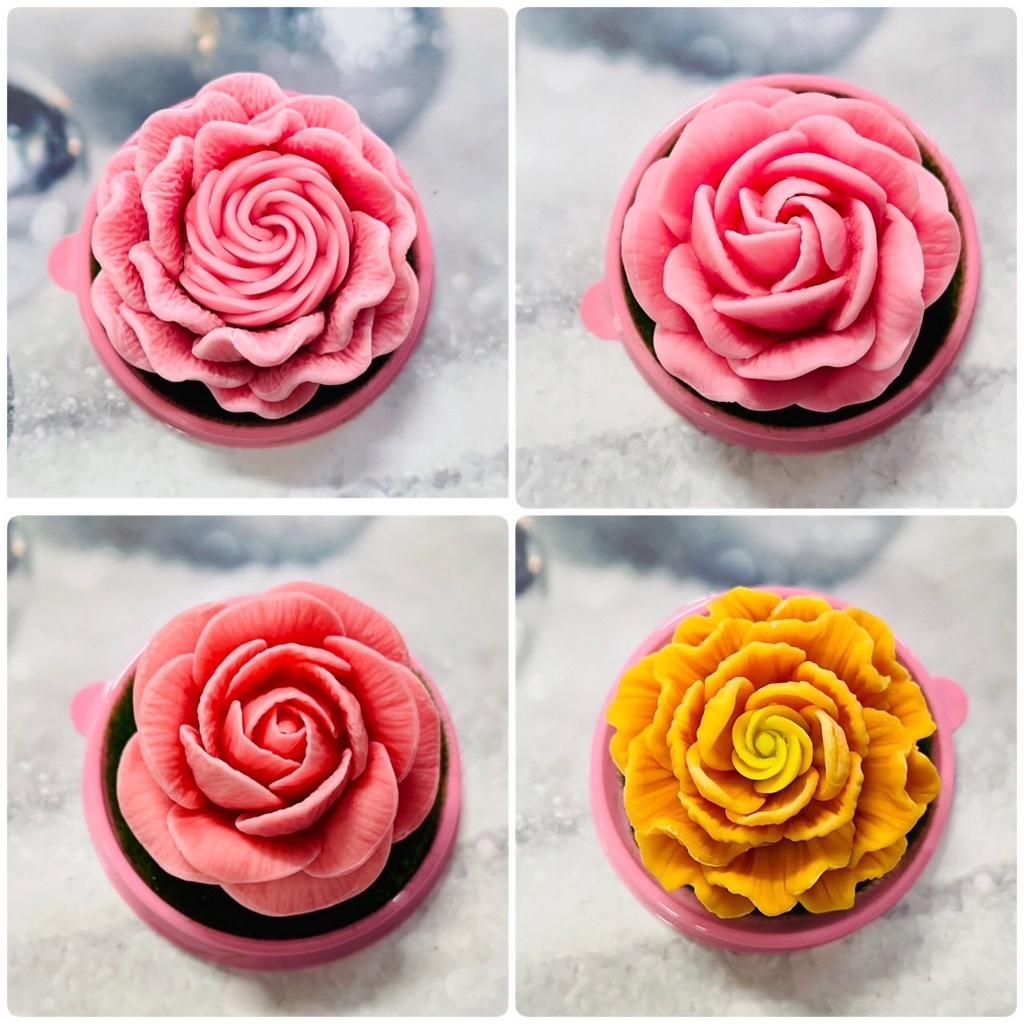 แม่พิมพ์ขนม 3มิติ ดอกกุหลาบ ลายสวย ดอกคมชัด สวยทุกมิติ ต้อนรับวันวาเลนไทน์