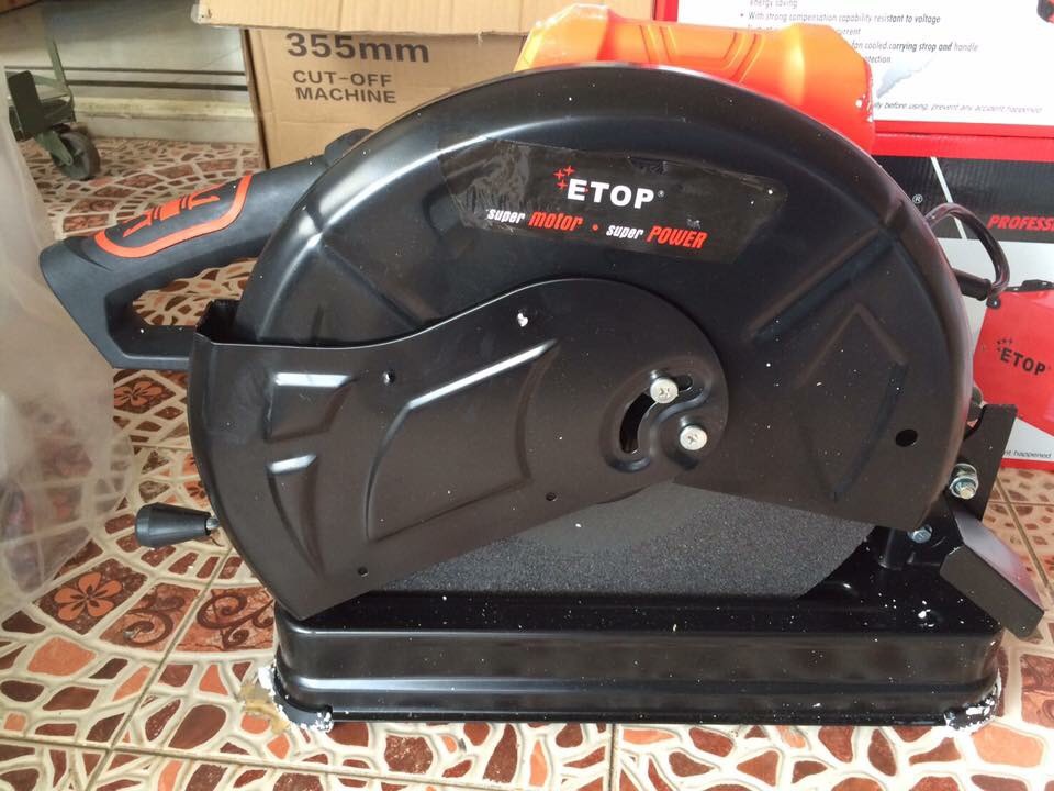 เครื่องตัดไฟเบอร์ 14" ETOP รุ่น MOD355 รุ่นงานหนัก