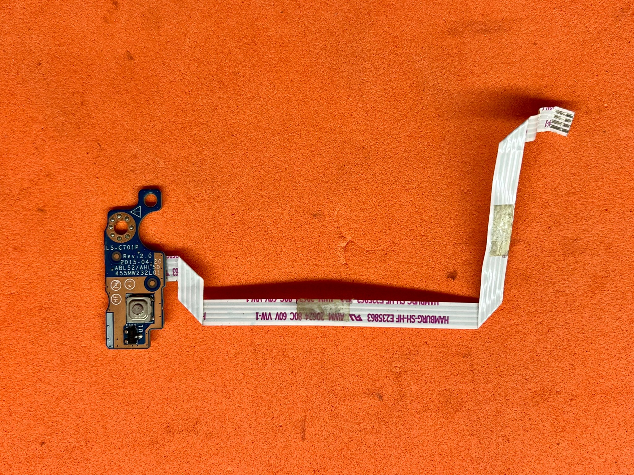 MT00858 สวิชบอร์ด HP Pavilion 15-AC 15-A 15-AF AC151SA Power Button Board Switch LS-C701P (สินค้ามือสอง) 2