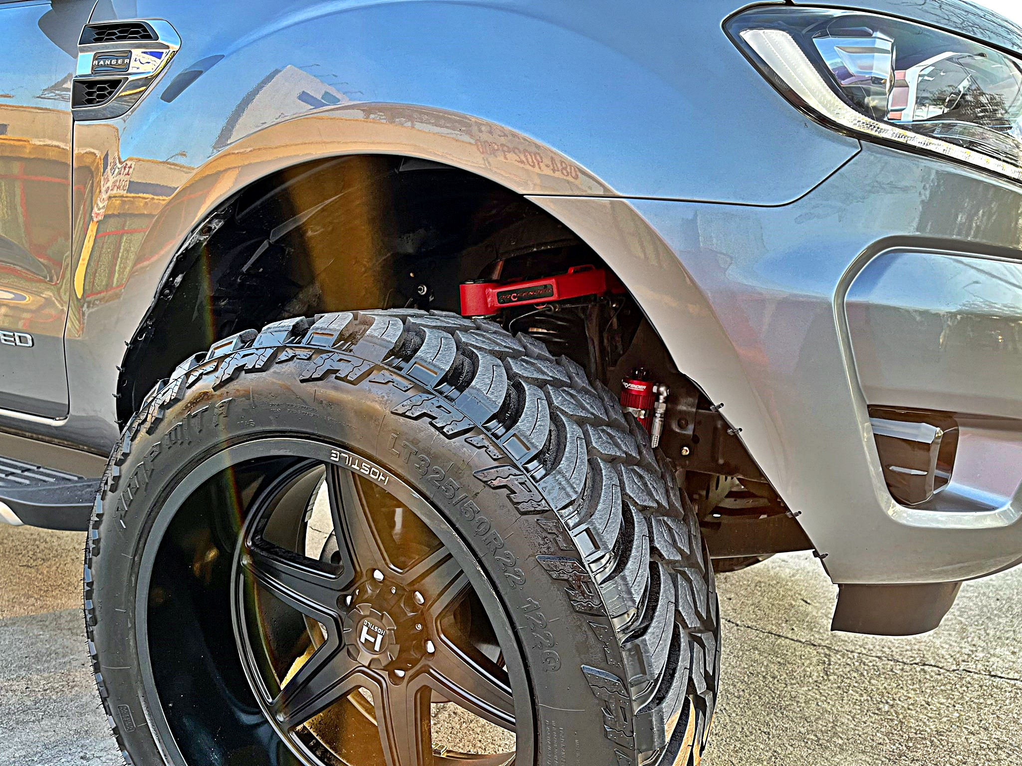 FORD RANGER ล้อ HOSTILE H117 ขอบ22 ที่ STEP9