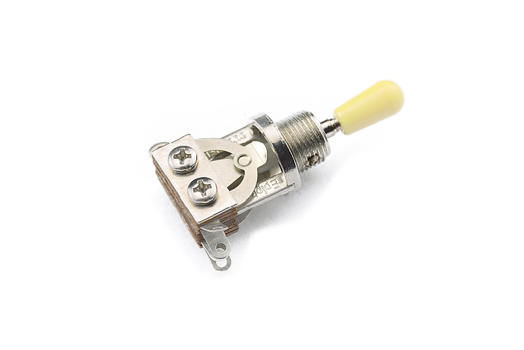 ท็อกเกิ้ลสวิทซ์ 3 ทาง Toggle Switch สีครีม