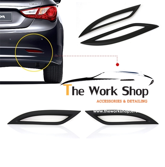 Black Fog lamp Cover for Sonata ( ครอบไฟตัดหมอกสีดำ )