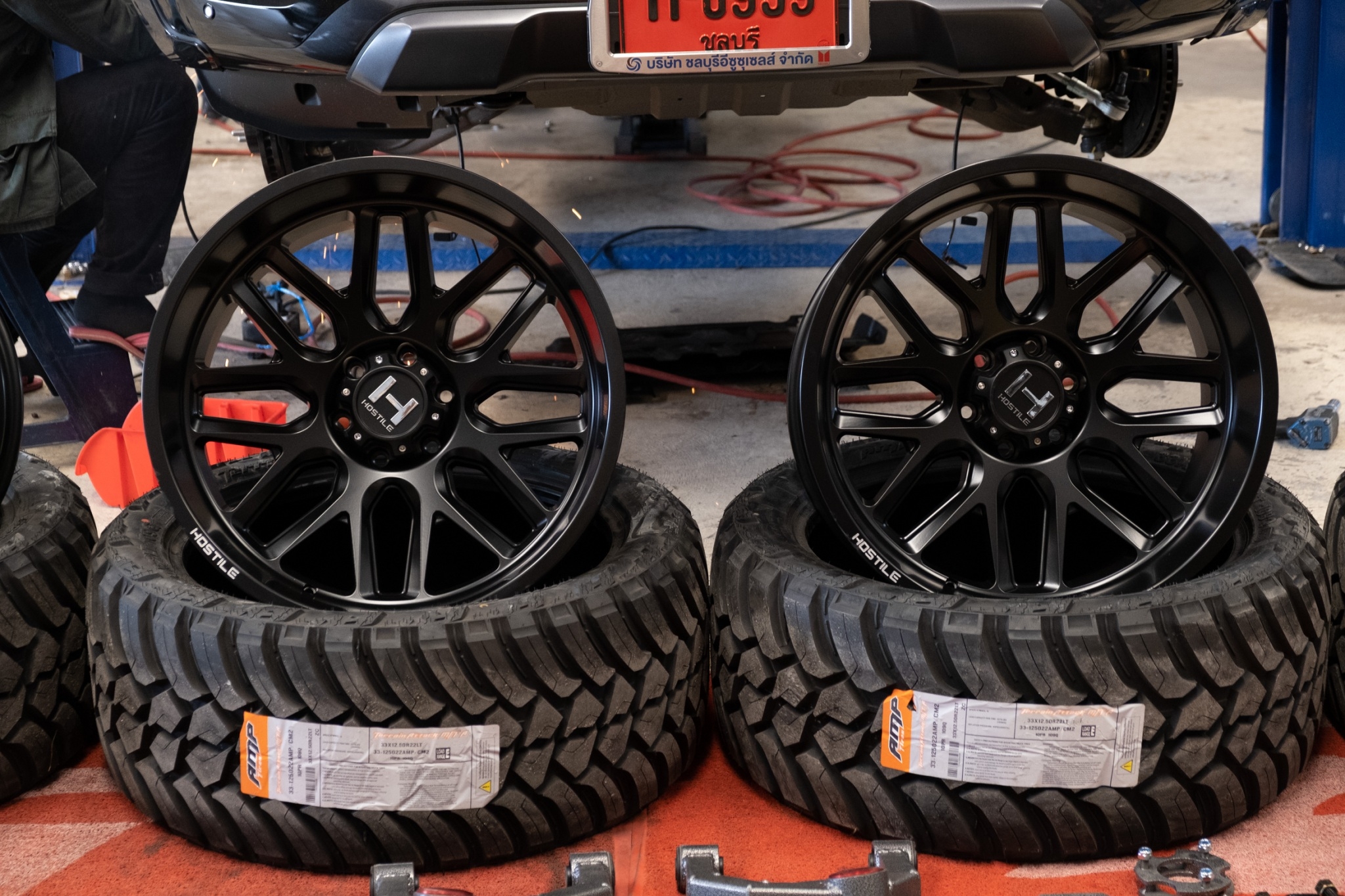 ล้อแท้ HOSTILE H120 ขอบ22 ใส่ D-MAX