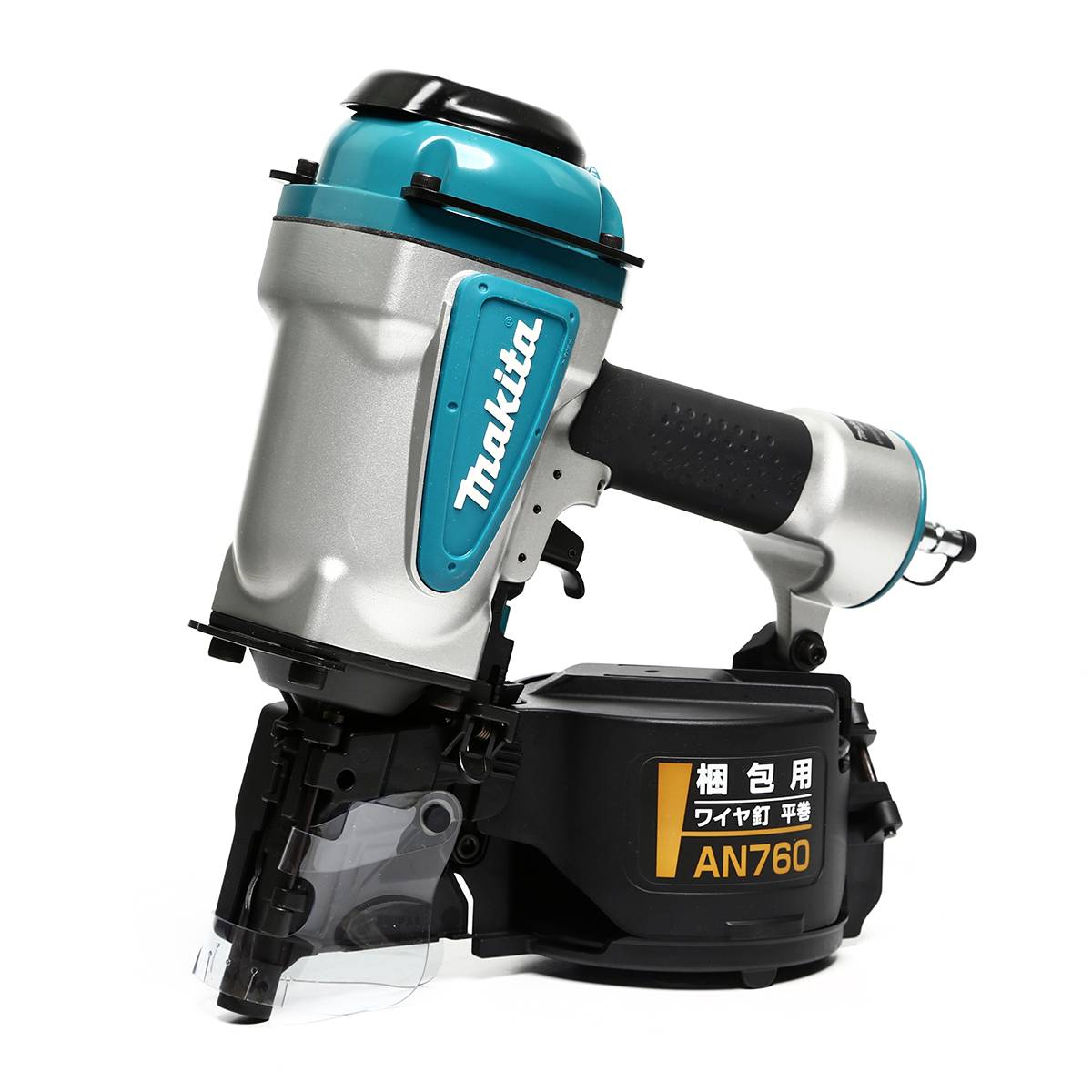 Makita MAKITA เครื่องยิงตะปูแบบม้วน รุ่น AN760 ขนาดตะปู 45-75 มม. แรงดัน 0.49-0.83 MPA สามารถปรับระดับความลึกได้ (มากีต้า)