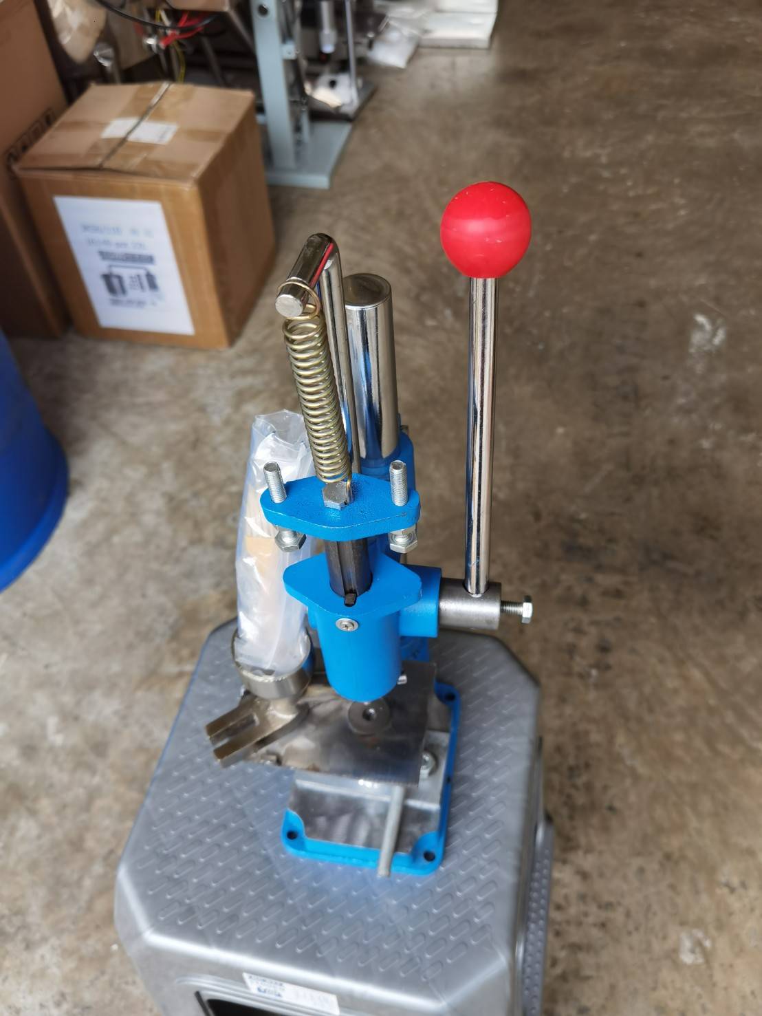 #รุ่นนี้เลิกผลิตแล้ว#(16180) เครื่องมืออัด/ตอกเม็ดยามินิ รุ่น ZS-TDP0A โมบล็อก TDP1.5