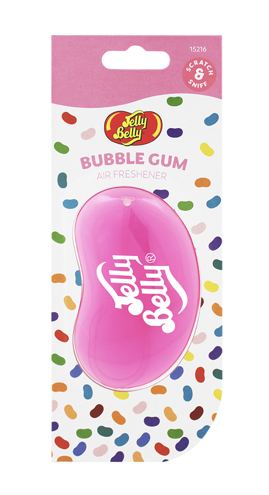 Jelly Belly น้ำหอมปรับอากาศเจลลี เบลลี 3 มิติ Jelly Belly 3 D gel air fresheners กลิ่น Bubble Gum