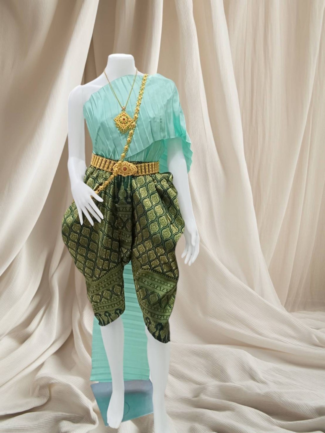 ชุดไทยผู้ใหญ่ สไบกับโจง