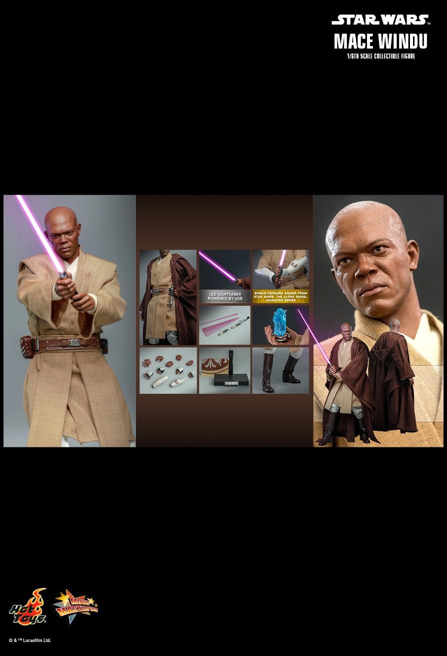 MMS681 1/6 Star Wars - Mace Windu