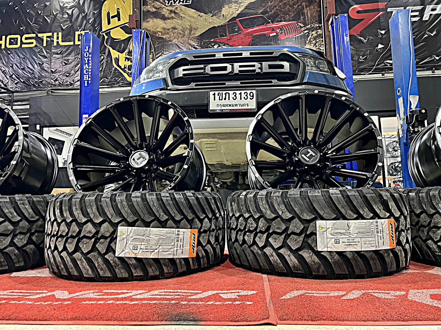 ล้อแท้ HOSTILE H123 ขอบ22 ใส่ FORD RAPTOR